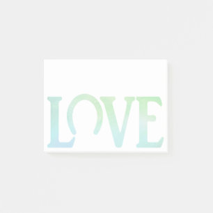 Liebe Huf Grün Post-it Klebezettel