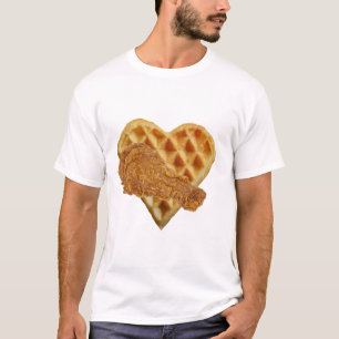 liebe Hühnchen-Waffeln T-Shirt