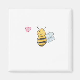 Liebe Hummel Magnet