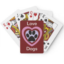 Liebe Hunde, die Karten spielen