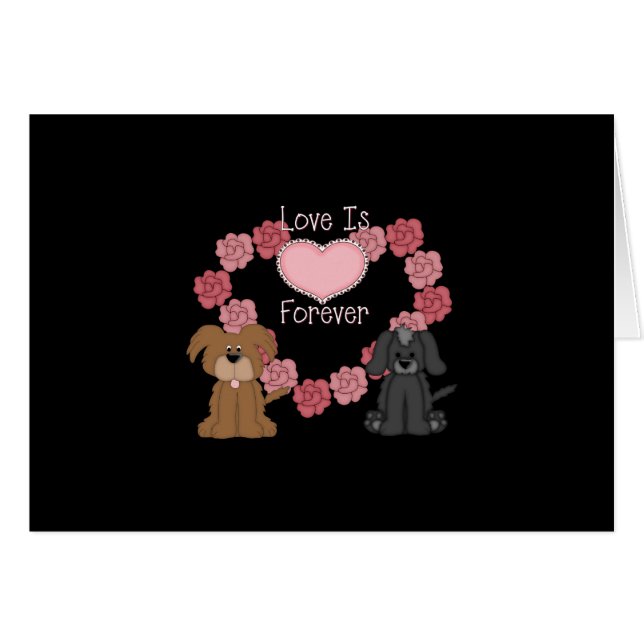 Liebe-Hunde für immer (Vorderseite (Horizontal))