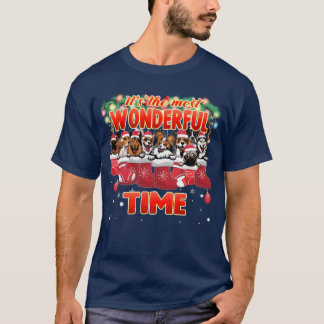 Liebe Hunde Jede Rasse Weihnachten Niedlich Hunde  T-Shirt