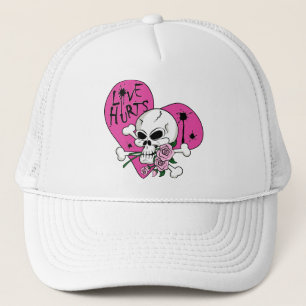 Liebe Hurt Skull Truckerkappe