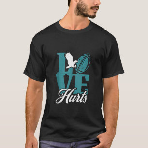 Liebe Hurts Eagles Retro T-Shirt