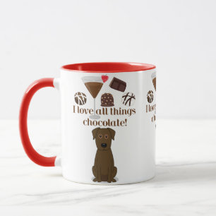 Liebe I alle Sacheschokolade! Tasse