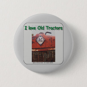 Liebe I alte Allis Chalmers Traktoren Button