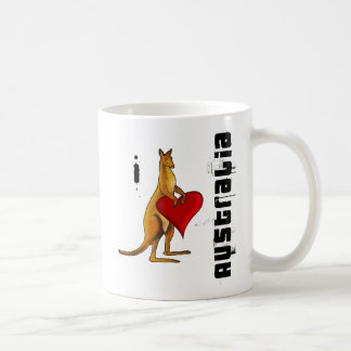 Liebe I Australien-Schalen für Australier von Unze Kaffeetasse