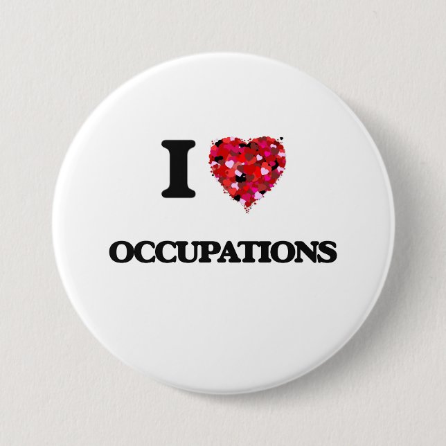 Liebe I Berufe Button (Vorderseite)