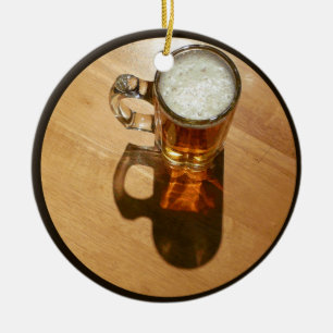 Liebe I Bier Keramik Ornament