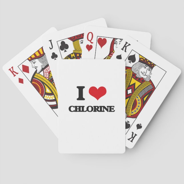 Liebe I Chlor Spielkarten (Rückseite)