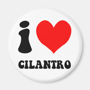 Liebe I Cilantro Magnet