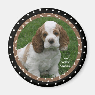 Liebe I Cockerspaniel-Hunde Magnet