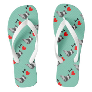 Liebe I Corgi-Hintern Flip Flops