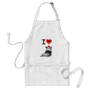 Liebe I Corgi-Hintern Schürze