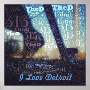 Liebe I das d-Plakat Poster