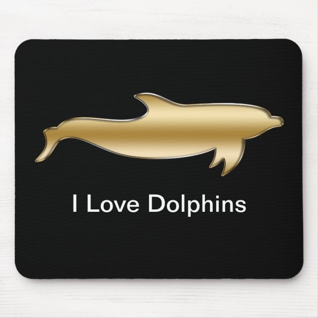 Liebe I Delphine Mousepad (Vorne)
