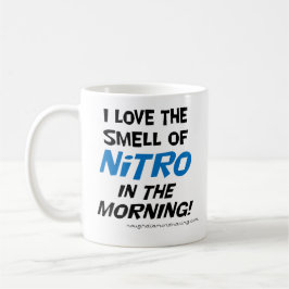Liebe I der Geruch von Nitro in der Morgen-Tasse Kaffeetasse