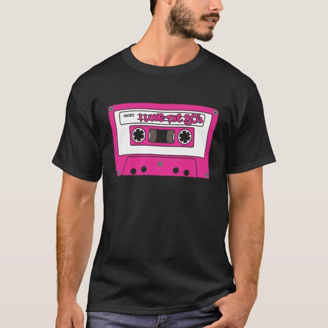Liebe I die Achtzigerjahre T-Shirt (Vorderseite)