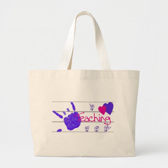 Liebe I, die asl - Tasche unterrichtet (Vorne)