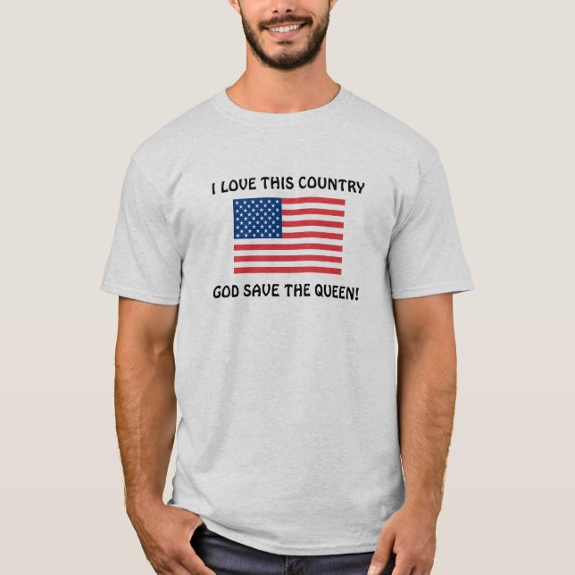 Liebe I die der Landdas t-shirt Männer lustigen (Vorderseite)