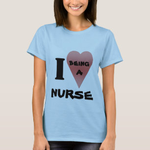 Liebe I, die ein Krankenschwester-T - Shirt ist