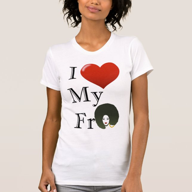 Liebe I, die für meine ist T-Shirt (Vorderseite)