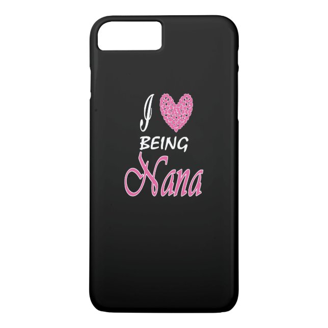 Liebe I, die Nana ist Case-Mate iPhone Hülle (Rückseite)