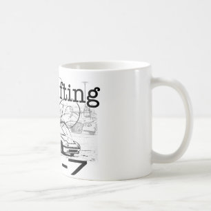 Liebe I, die RX-7 treibt Kaffeetasse