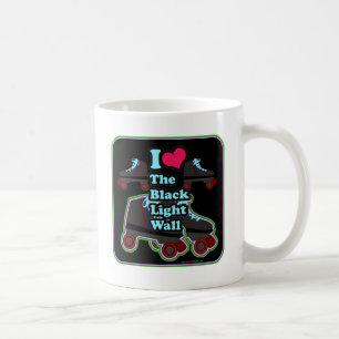 Liebe I die schwarze helle Wand! Kaffeetasse
