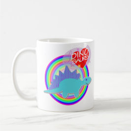 Liebe I Dinos Diplodocus u. Tasse