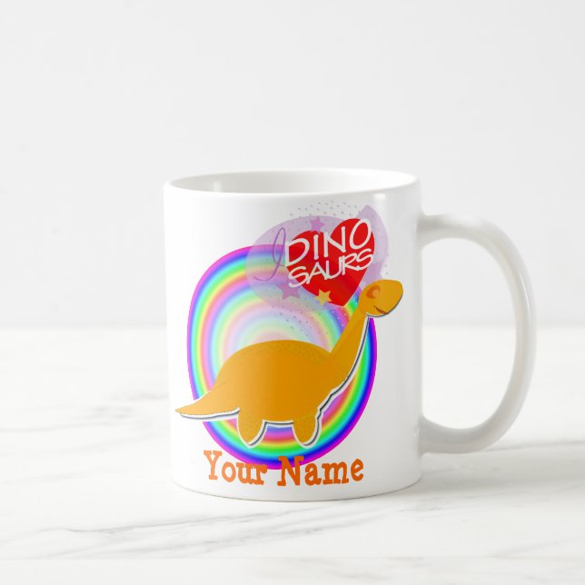 Liebe I Dinos Diplodocus u. Tasse (Rechts)