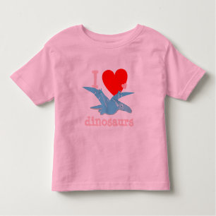 Liebe I Dinosaurier-KinderT - Shirt