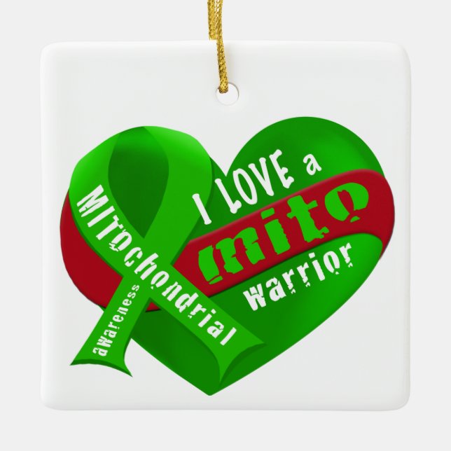 Liebe I ein Mito-Krieger Keramikornament (Vorderseite)