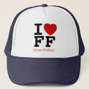 Liebe I freier Freitag-Hut Truckerkappe