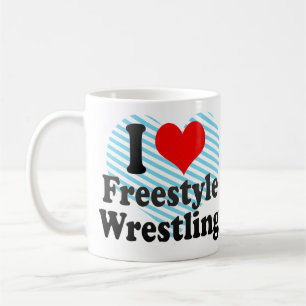 Liebe I Freistil-Wrestling Kaffeetasse