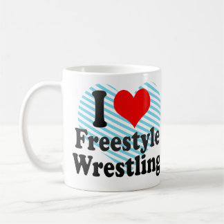 Liebe I Freistil-Wrestling Kaffeetasse