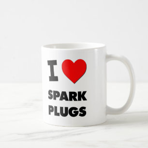 Liebe I Funken-Stecker Kaffeetasse