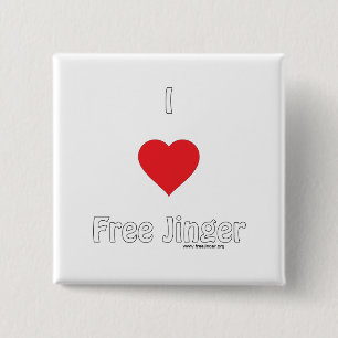 Liebe I geben Jinger frei Button