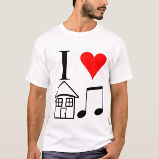 Liebe I Haus-Musik T-Shirt