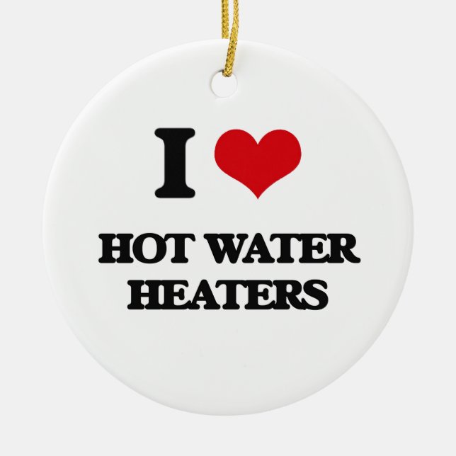 Liebe I Heißwasserbereiter Keramikornament (Vorne)