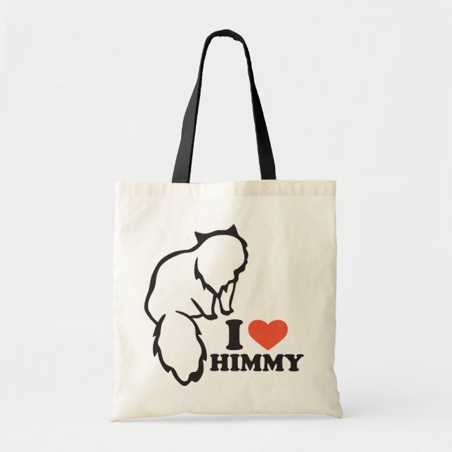 Liebe I Himmy Taschen-Tasche Tragetasche (Vorne)