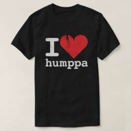 Liebe I Humppa grundlegender dunkler T - Shirt