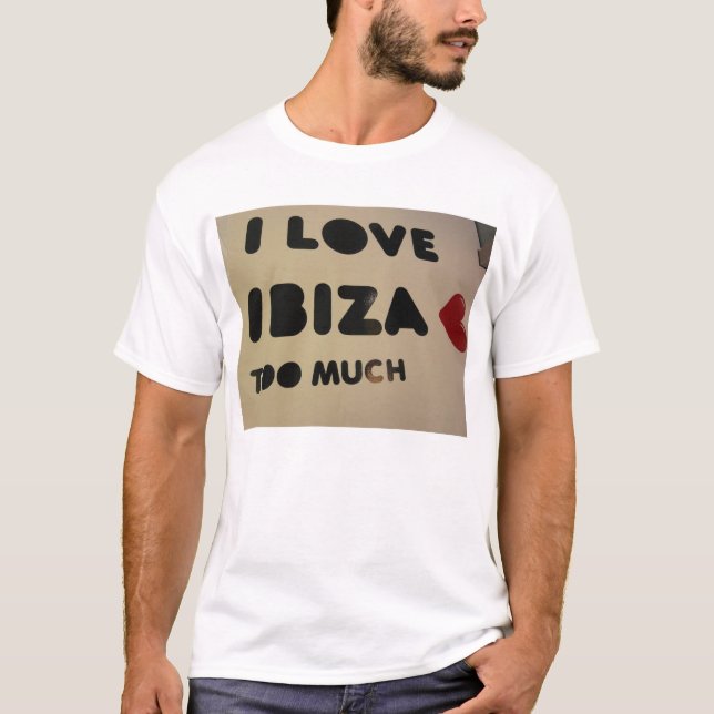 Liebe I ibiza wir Liebe ibiza jeder Lieben ibiza T-Shirt (Vorderseite)