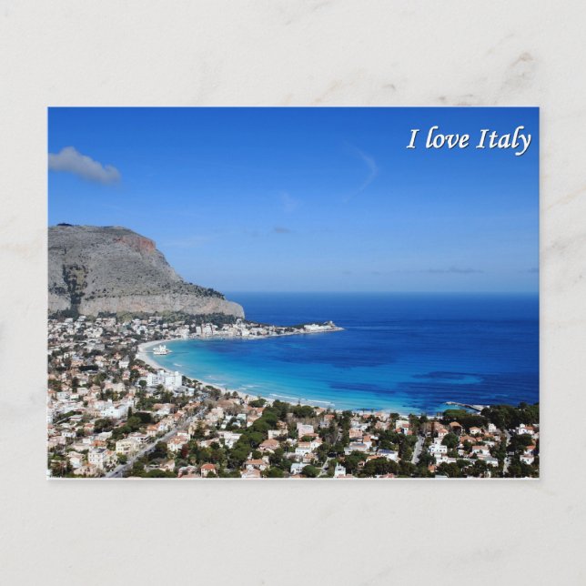 Liebe I Italien-Postkarte Postkarte (Vorderseite)