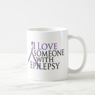 Liebe I jemand mit Epilepsie Kaffeetasse