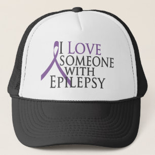 Liebe I jemand mit Epilepsie Truckerkappe