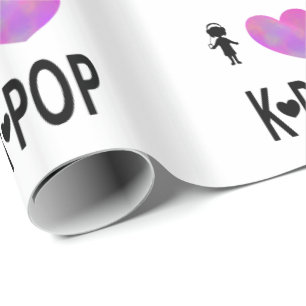Liebe I K-Pop Geschenkpapier