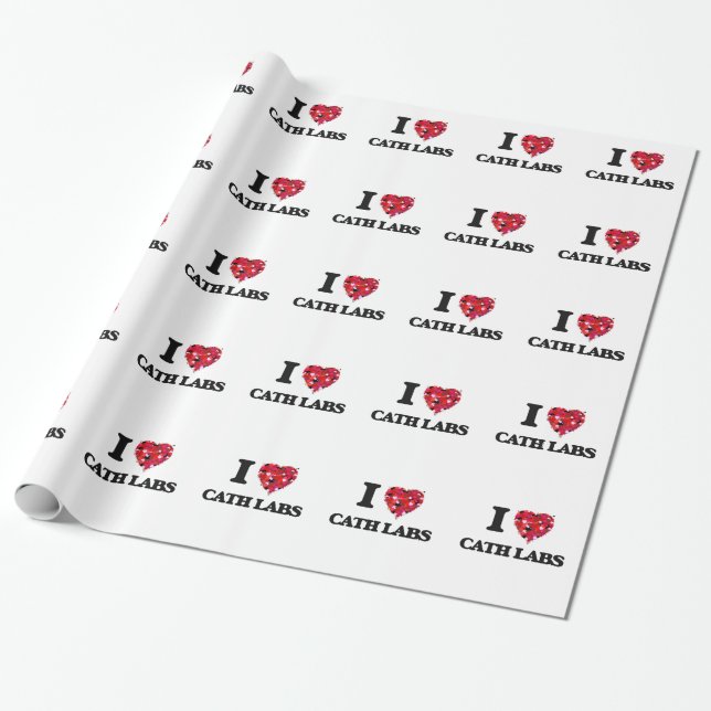 Liebe I Kathedralen-Labradore Geschenkpapier (Ungerollt)