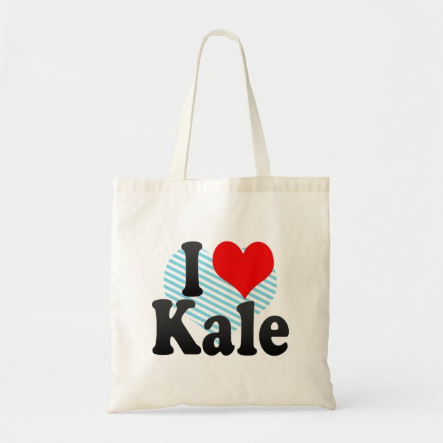 Liebe I Kohl Tragetasche (Vorne)