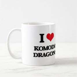 Liebe I Komodo Drachen Tasse
